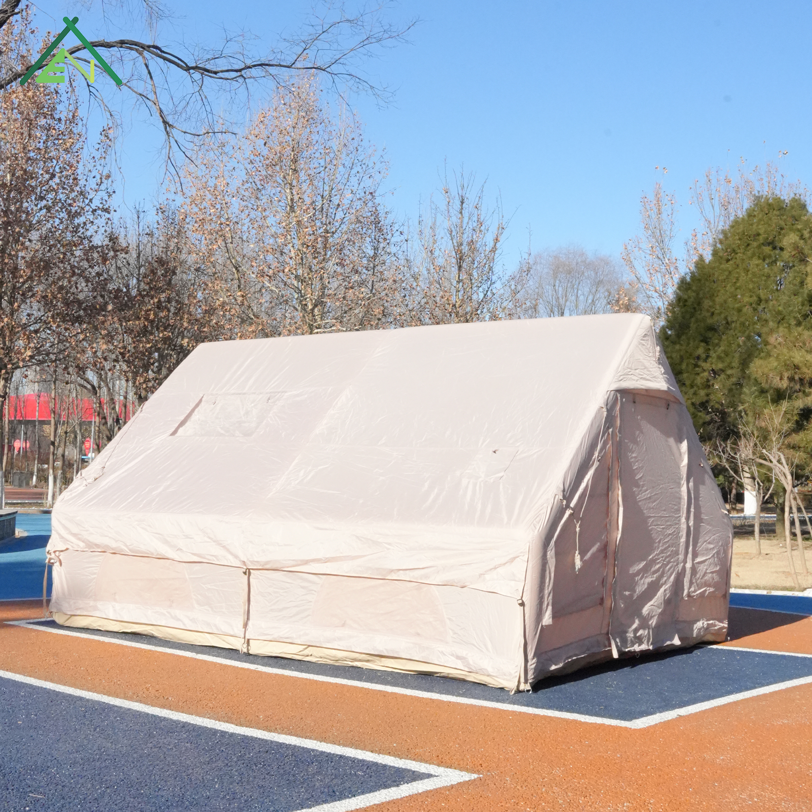 LITAIANTOUR AT-12-53 Heavy-Duty 420D Oxford Inflatable Tent 3 x 4 m