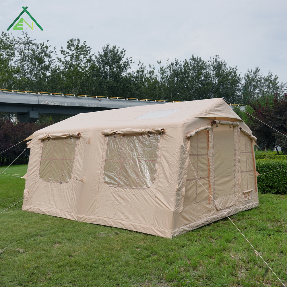 AT-13.68 Heavy-Duty 420D Oxford Inflatable Cabin Tent